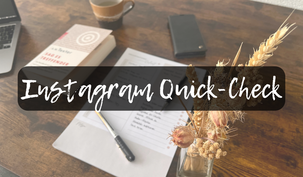Instagram Quick Check