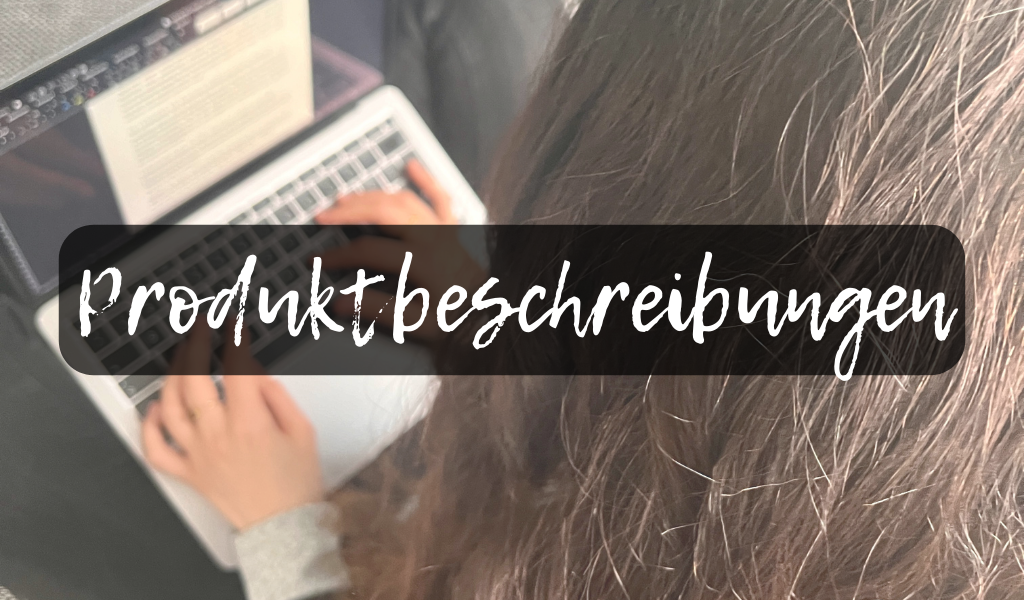 Produktbeschreibungen Online Shop