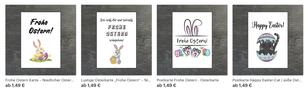 Ostergrüße verschicken mit Osterkarten