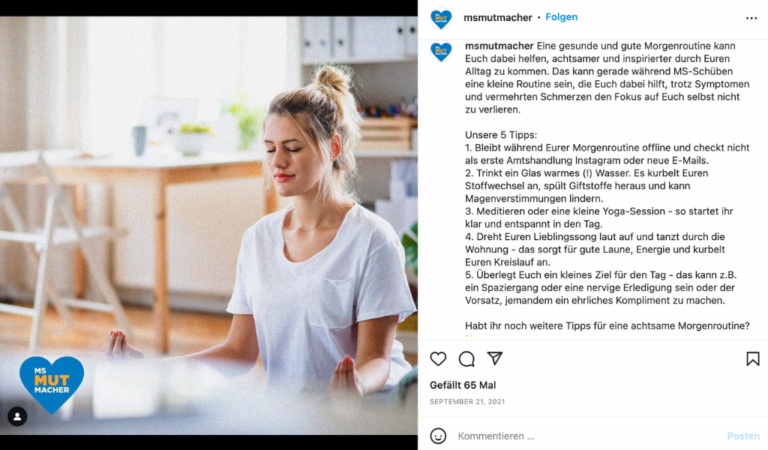 Instagram: MSMutmacher